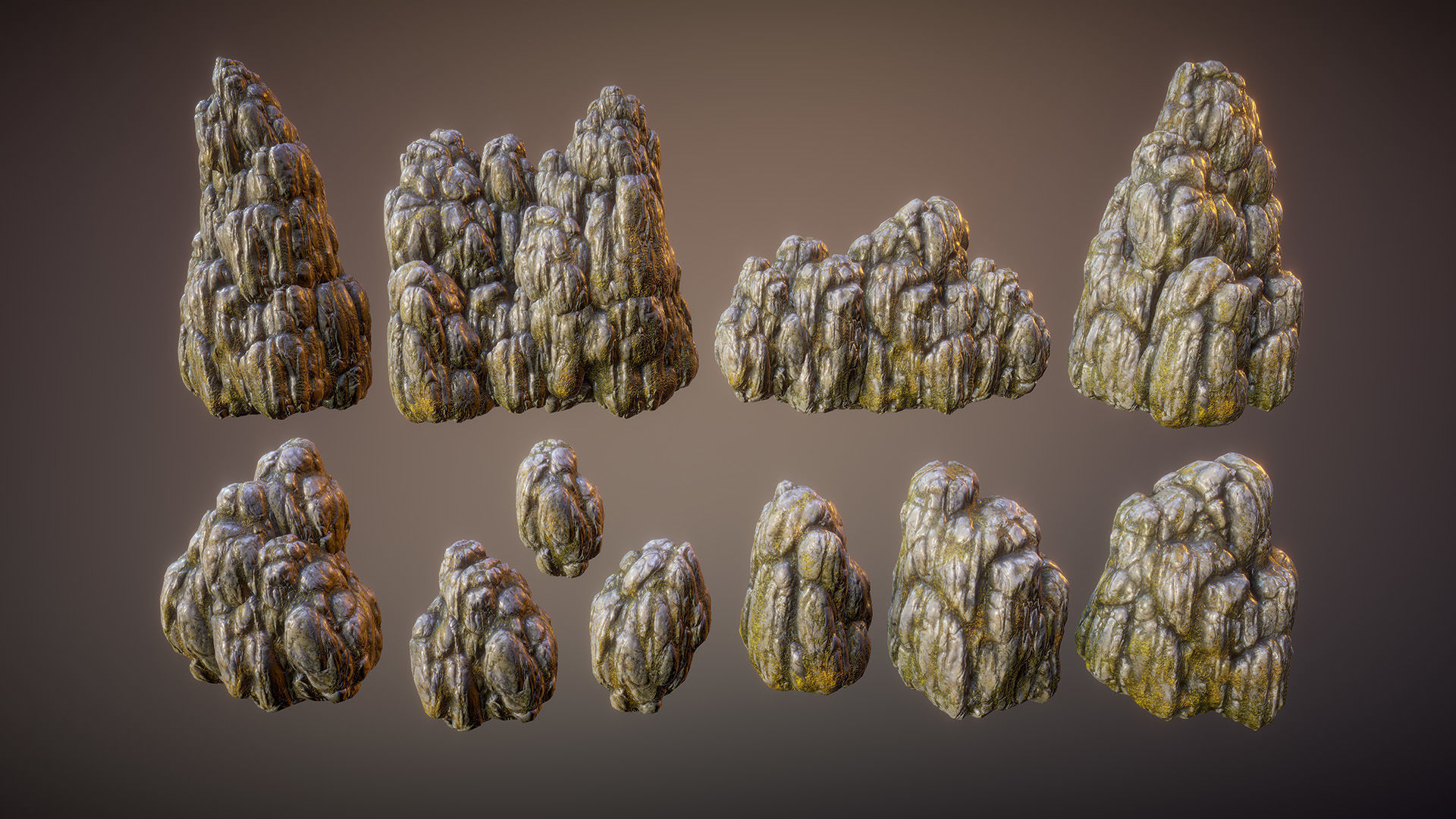 Swamp hut Low-poly 3D model_22