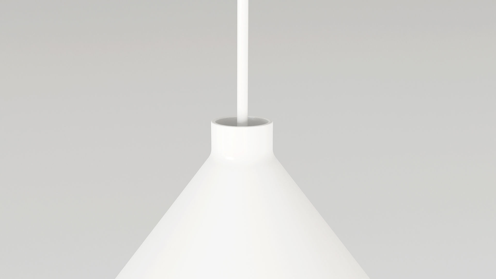 Nevlinge Pendant Lamp White 3D model_2