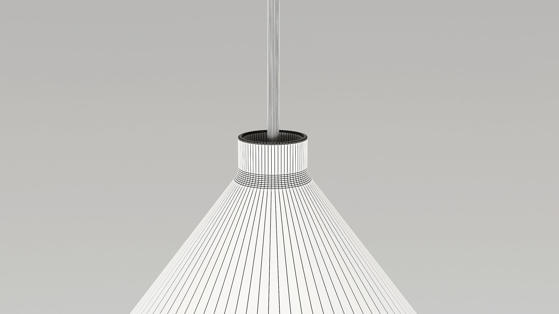 Nevlinge Pendant Lamp White 3D model_3