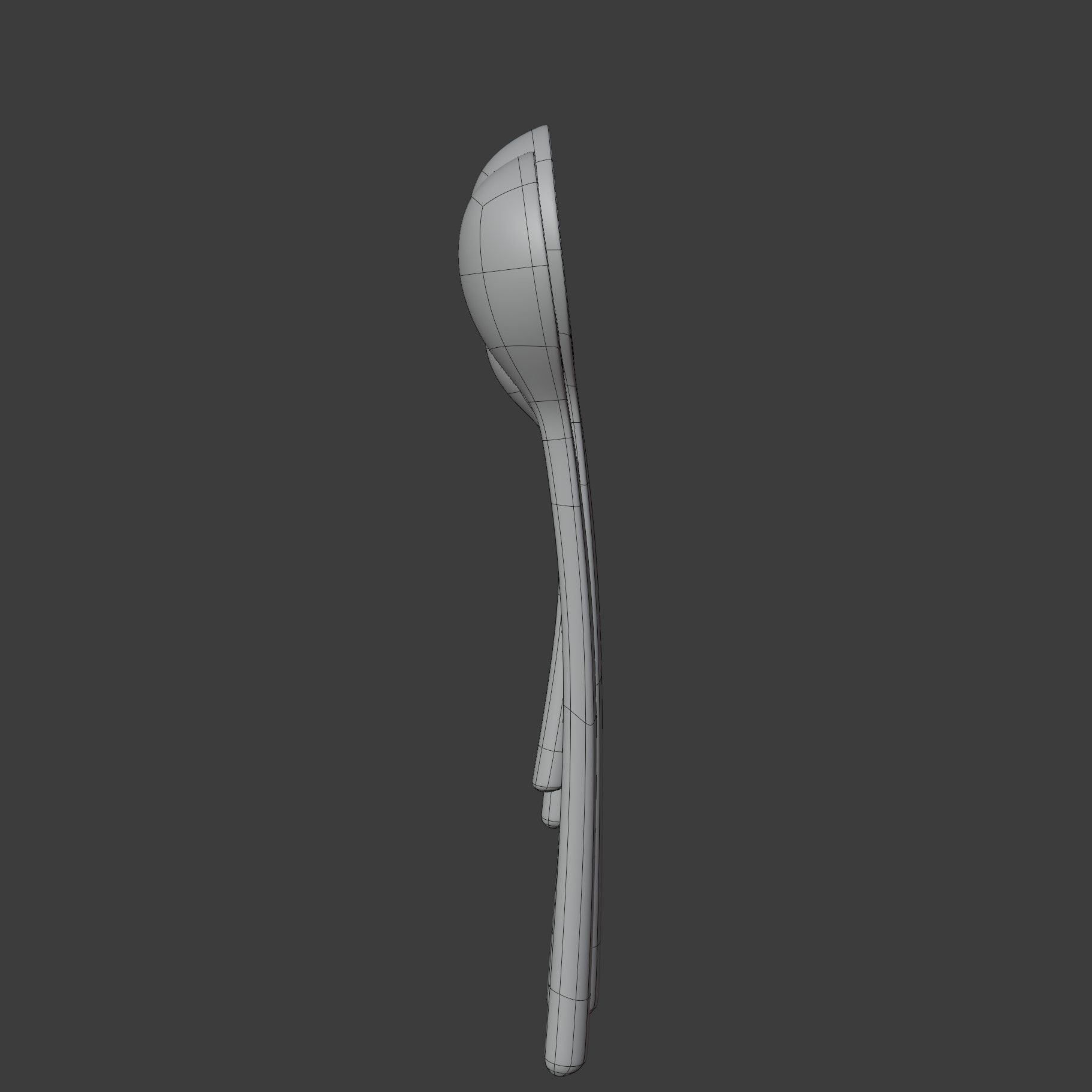 Wooden Spoons 3D model_10