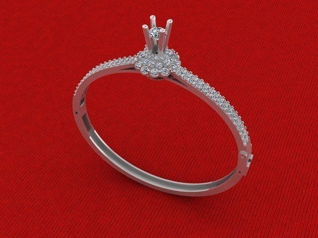 BRACELET diamond 3D print model