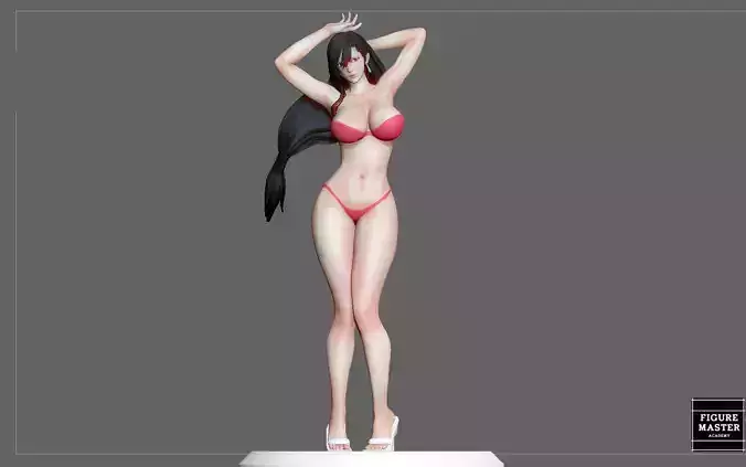 TIFA GIRL FINAL FANTASY CHARACTER ANIME