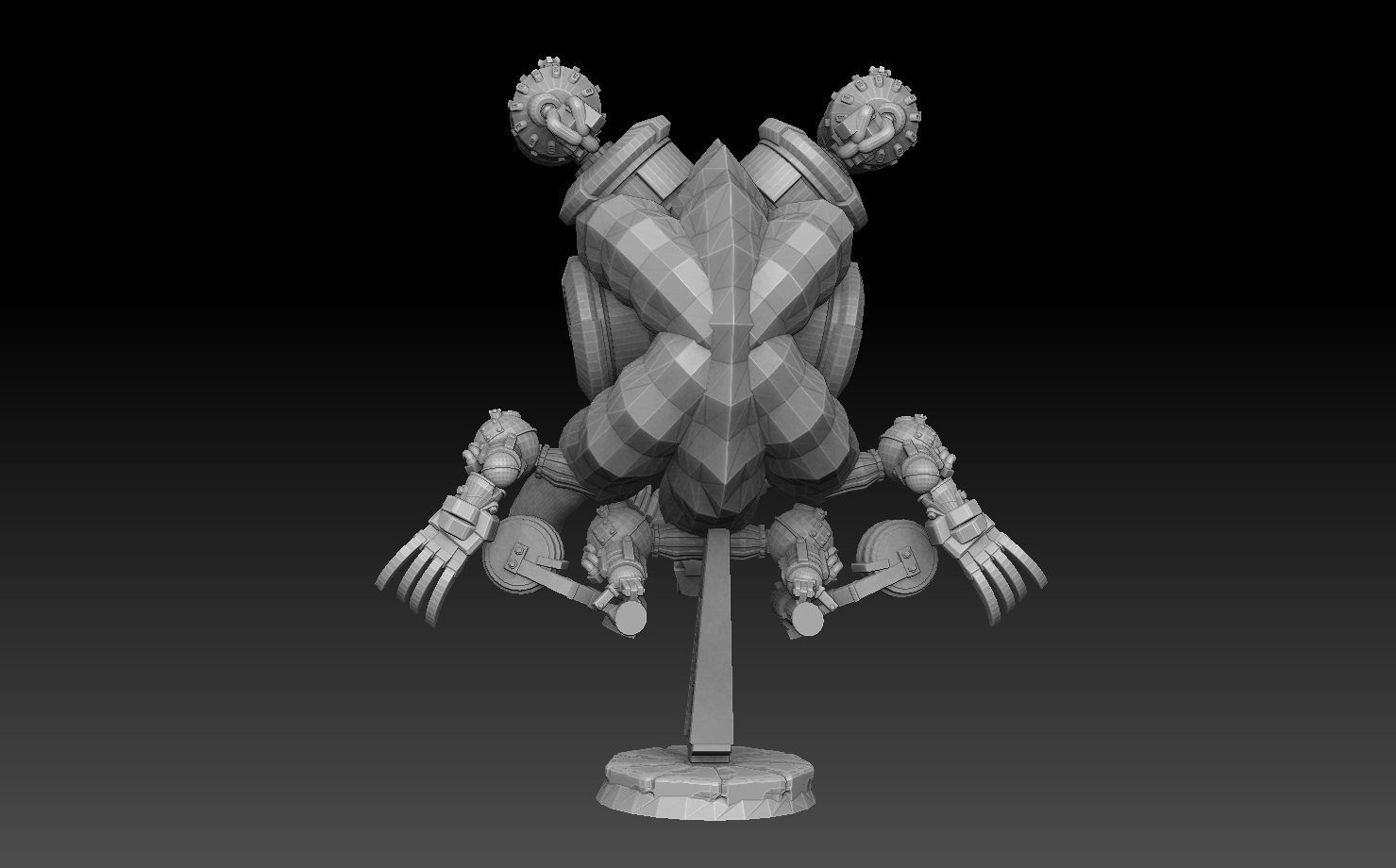 Nautiloid Horror Megapack 3D print model_61