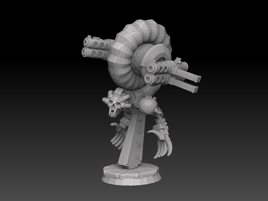 Nautiloid Horror Megapack 3D print model_45