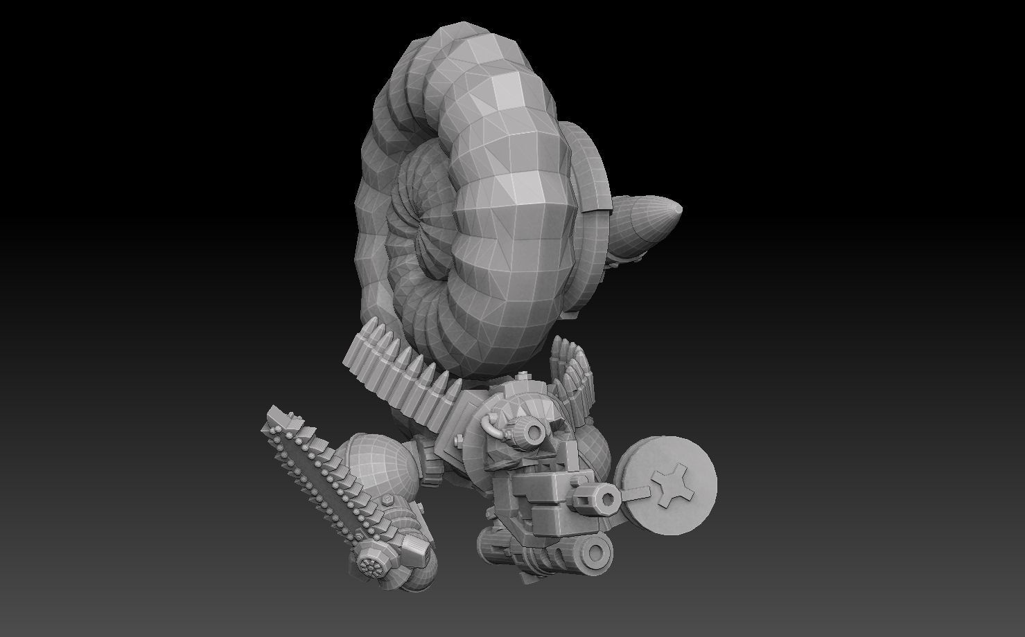 Nautiloid Horror Megapack 3D print model_37