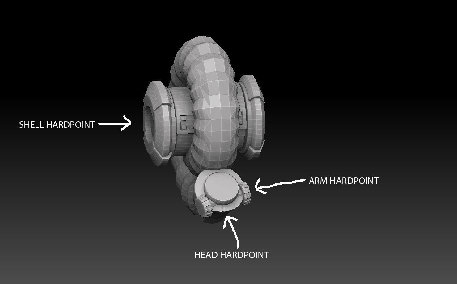 Nautiloid Horror Megapack 3D print model_57