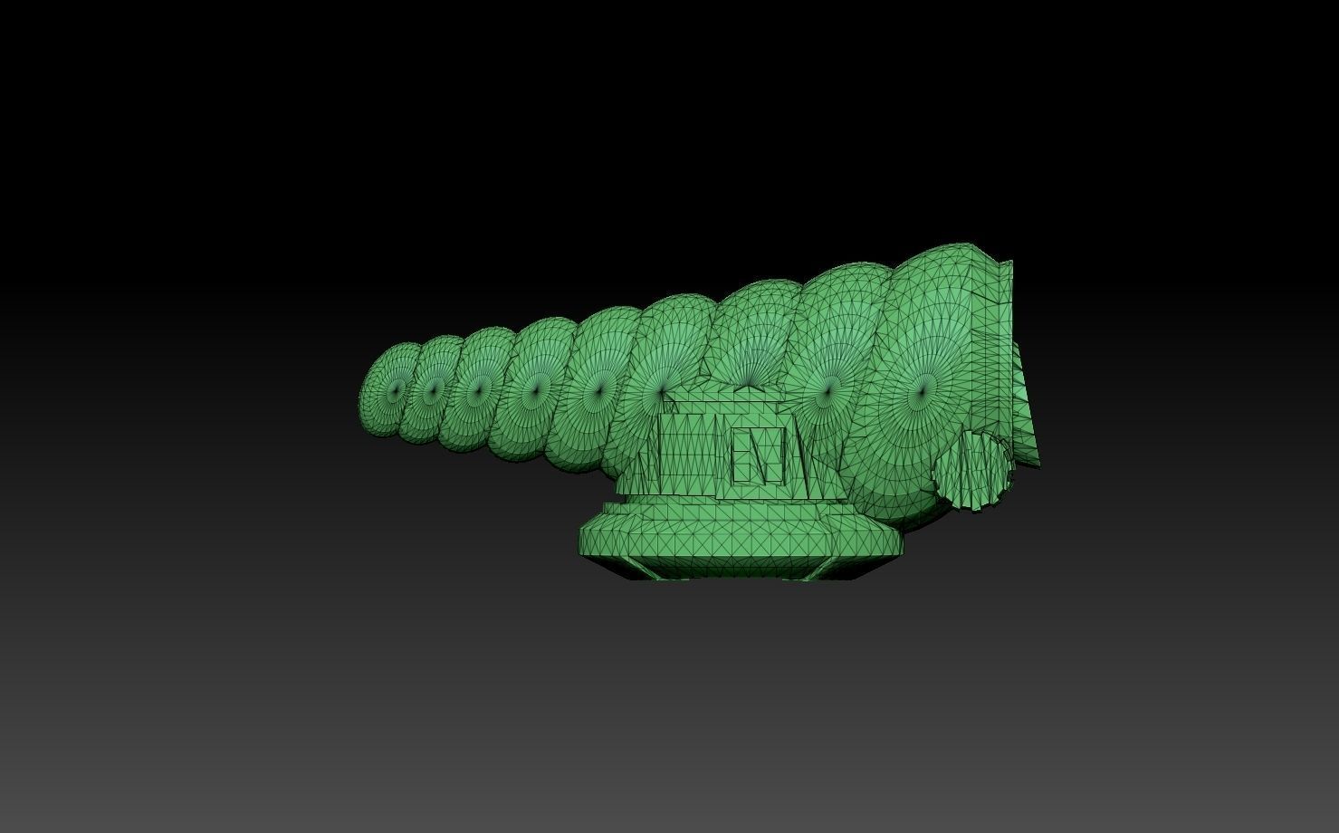 Nautiloid Horror Megapack 3D print model_92
