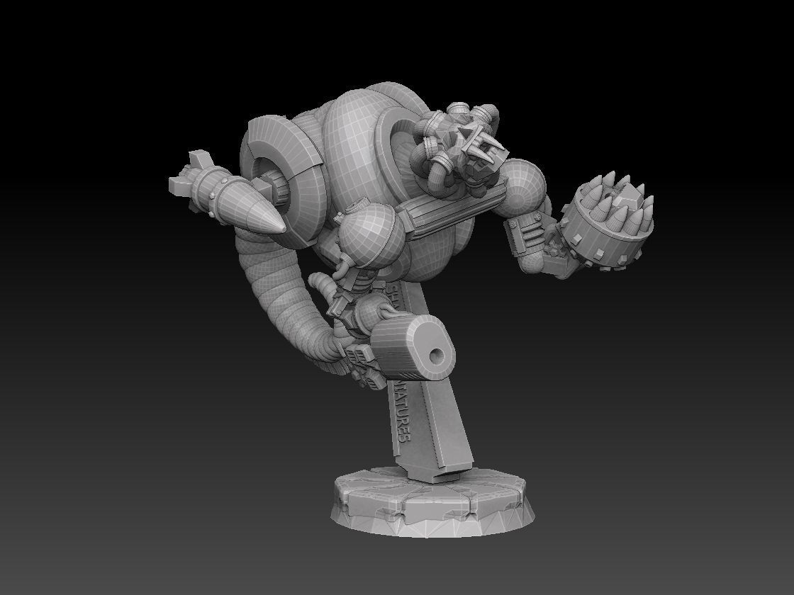 Nautiloid Horror Megapack 3D print model_36