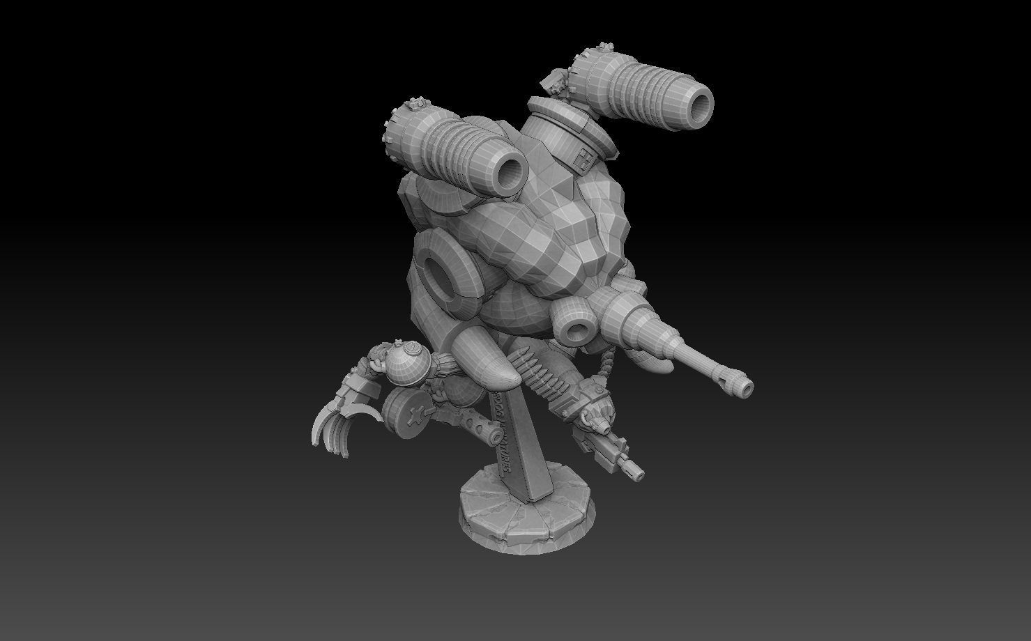 Nautiloid Horror Megapack 3D print model_71