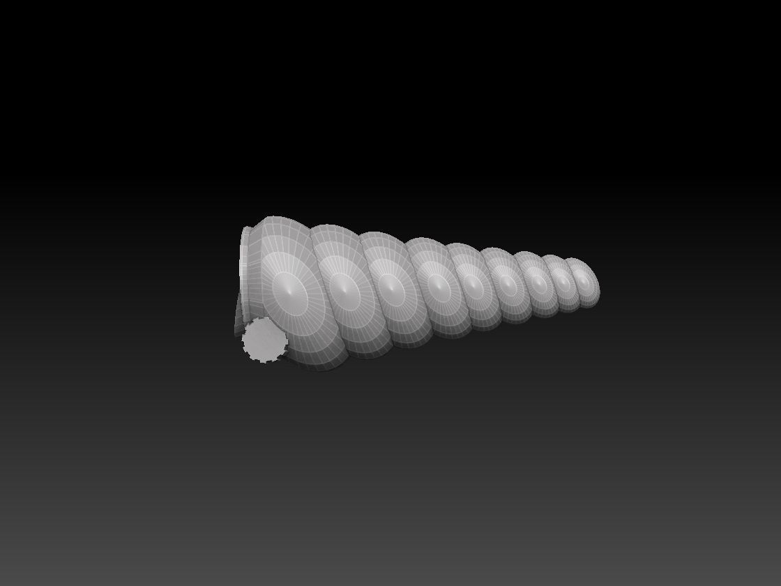 Nautiloid Horror Megapack 3D print model_4