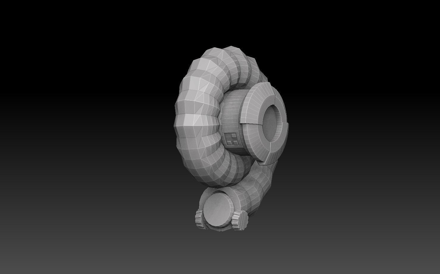 Nautiloid Horror Megapack 3D print model_55
