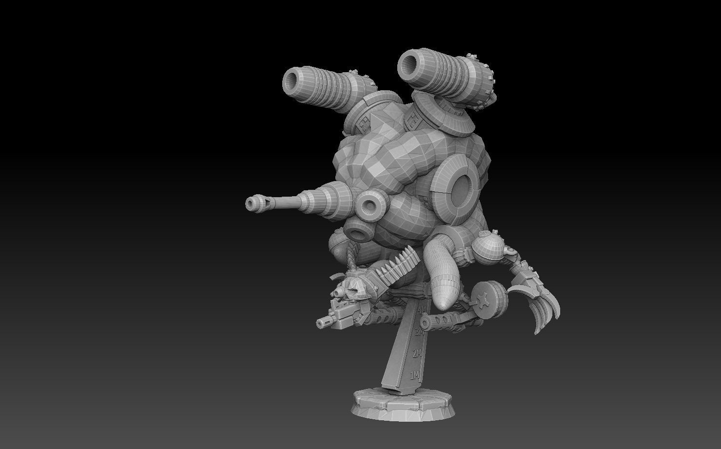 Nautiloid Horror Megapack 3D print model_48