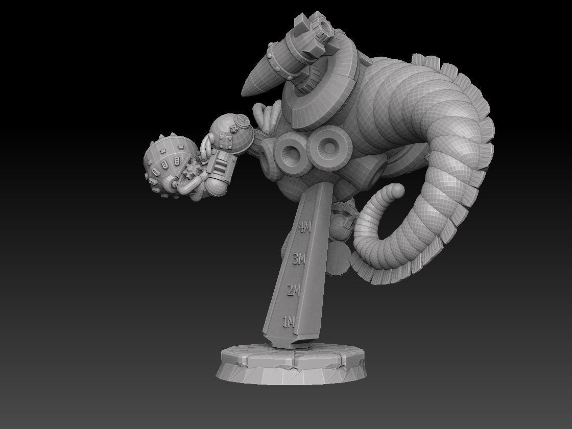 Nautiloid Horror Megapack 3D print model_20