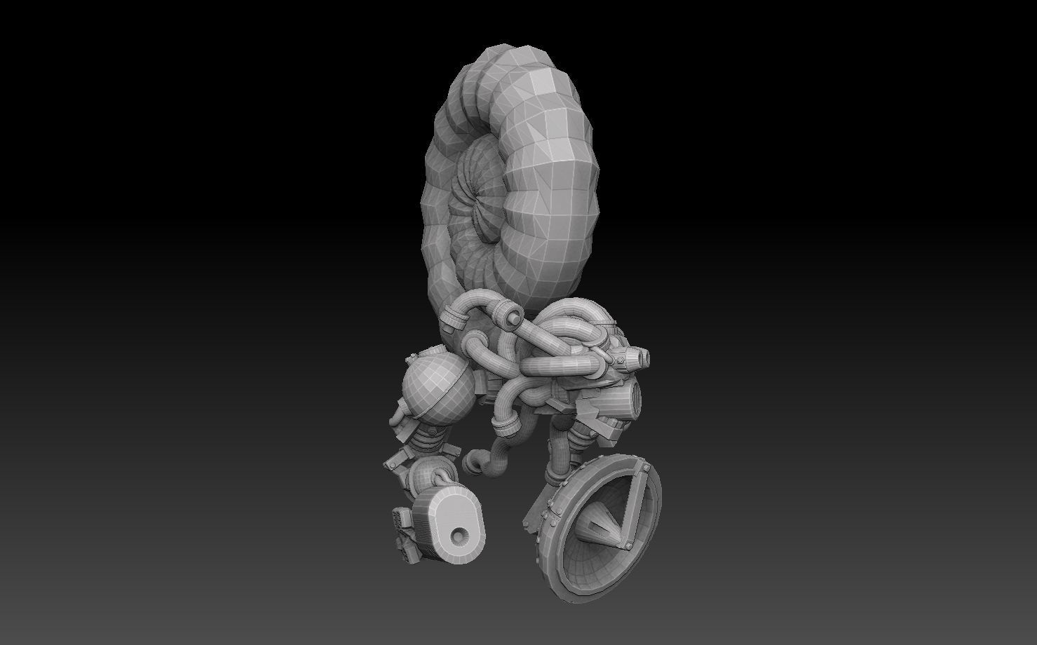 Nautiloid Horror Megapack 3D print model_51
