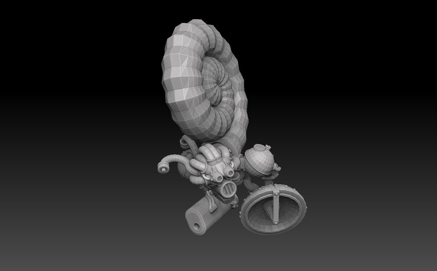 Nautiloid Horror Megapack 3D print model_52