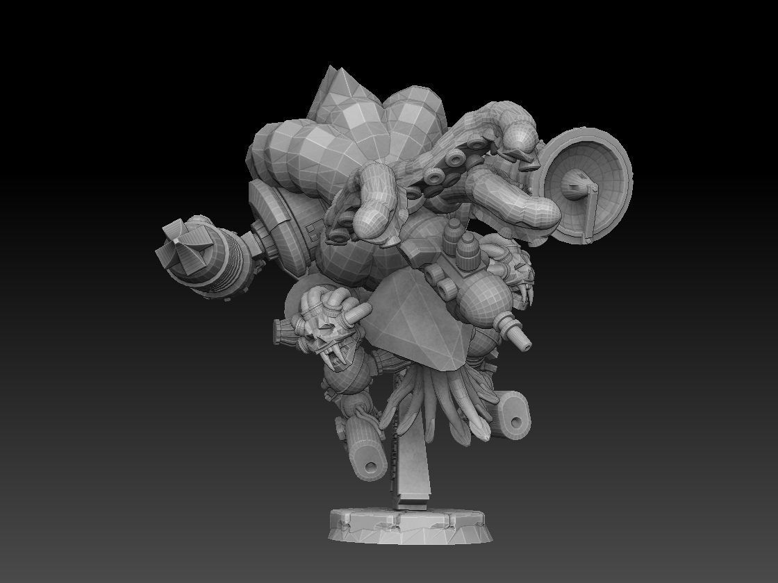 Nautiloid Horror Megapack 3D print model_32