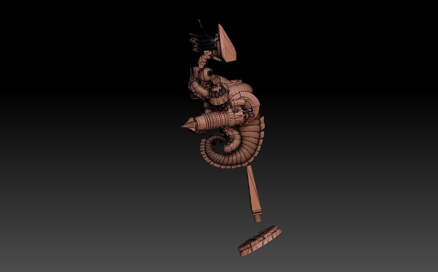 Nautiloid Horror Megapack 3D print model_91