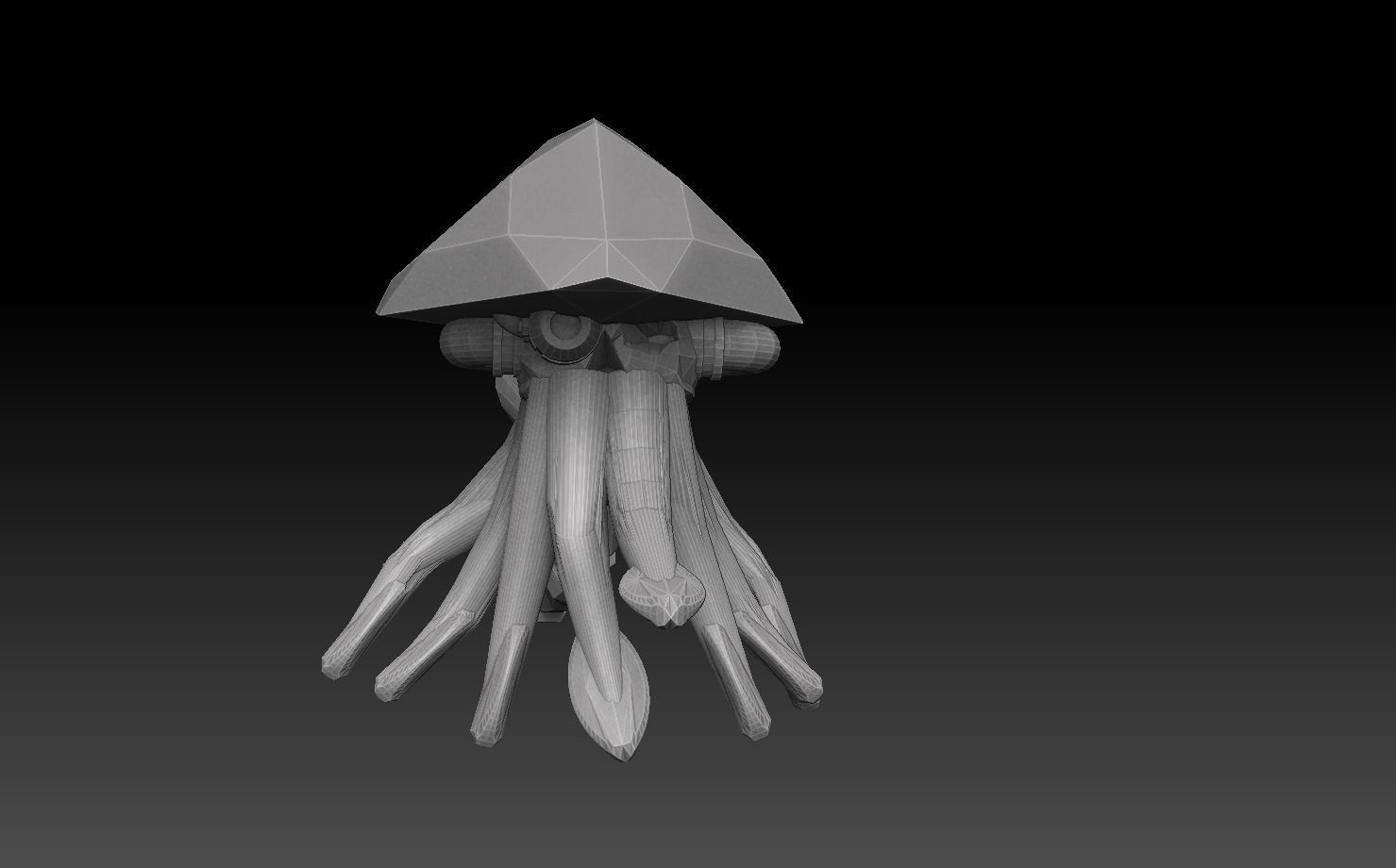 Nautiloid Horror Megapack 3D print model_58