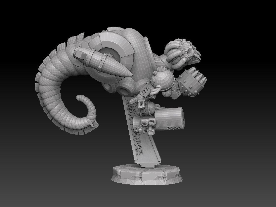 Nautiloid Horror Megapack 3D print model_18