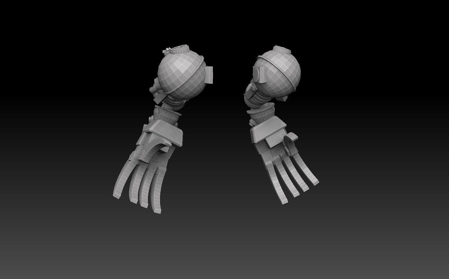 Nautiloid Horror Megapack 3D print model_17