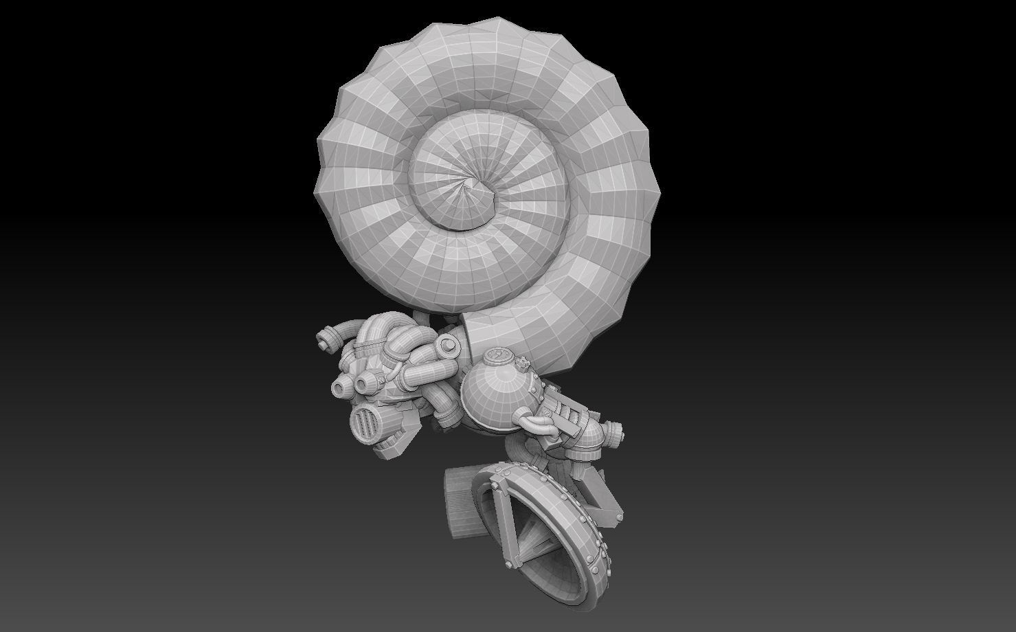 Nautiloid Horror Megapack 3D print model_50