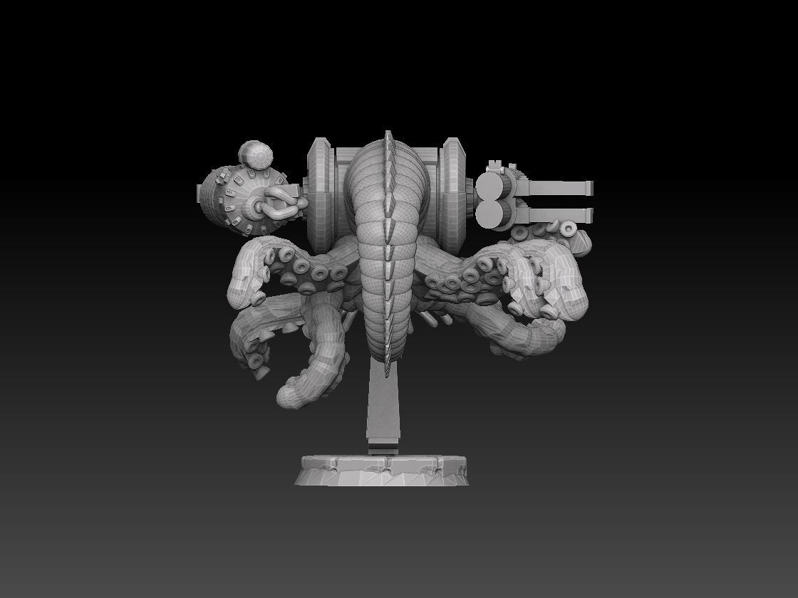 Nautiloid Horror Megapack 3D print model_30
