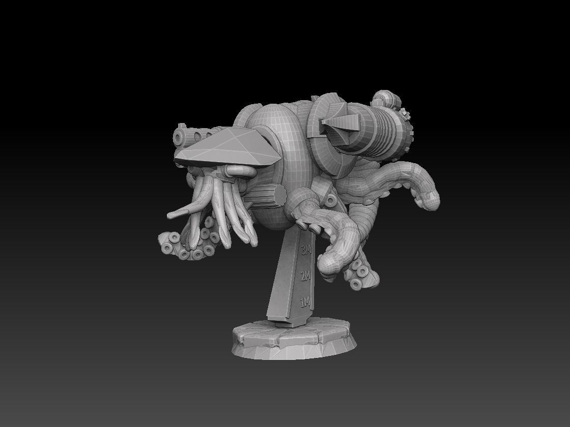 Nautiloid Horror Megapack 3D print model_28
