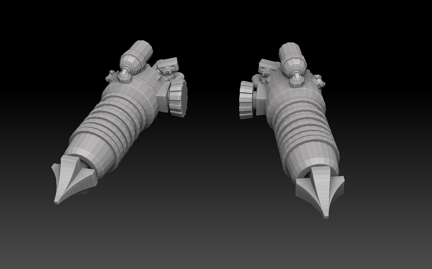 Nautiloid Horror Megapack 3D print model_67