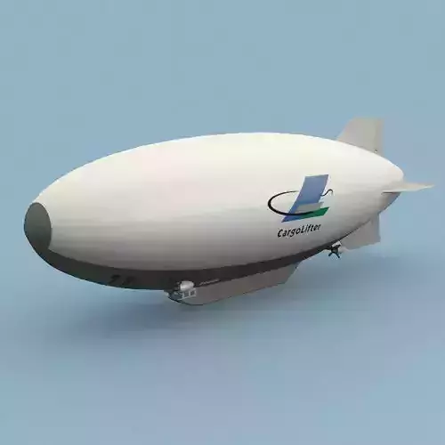 CargoLifter Airship 3D model