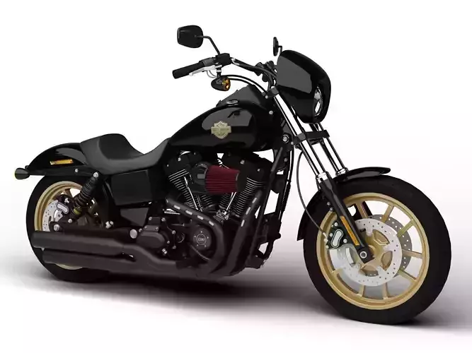 Harley-Davidson FXDL Dyna Low Rider S 2016 3D model
