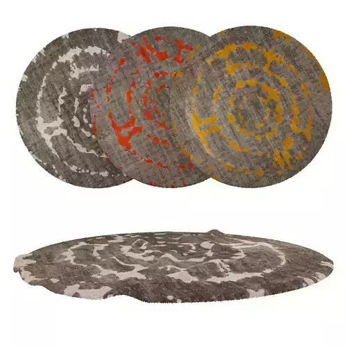 Round Rug Set 267