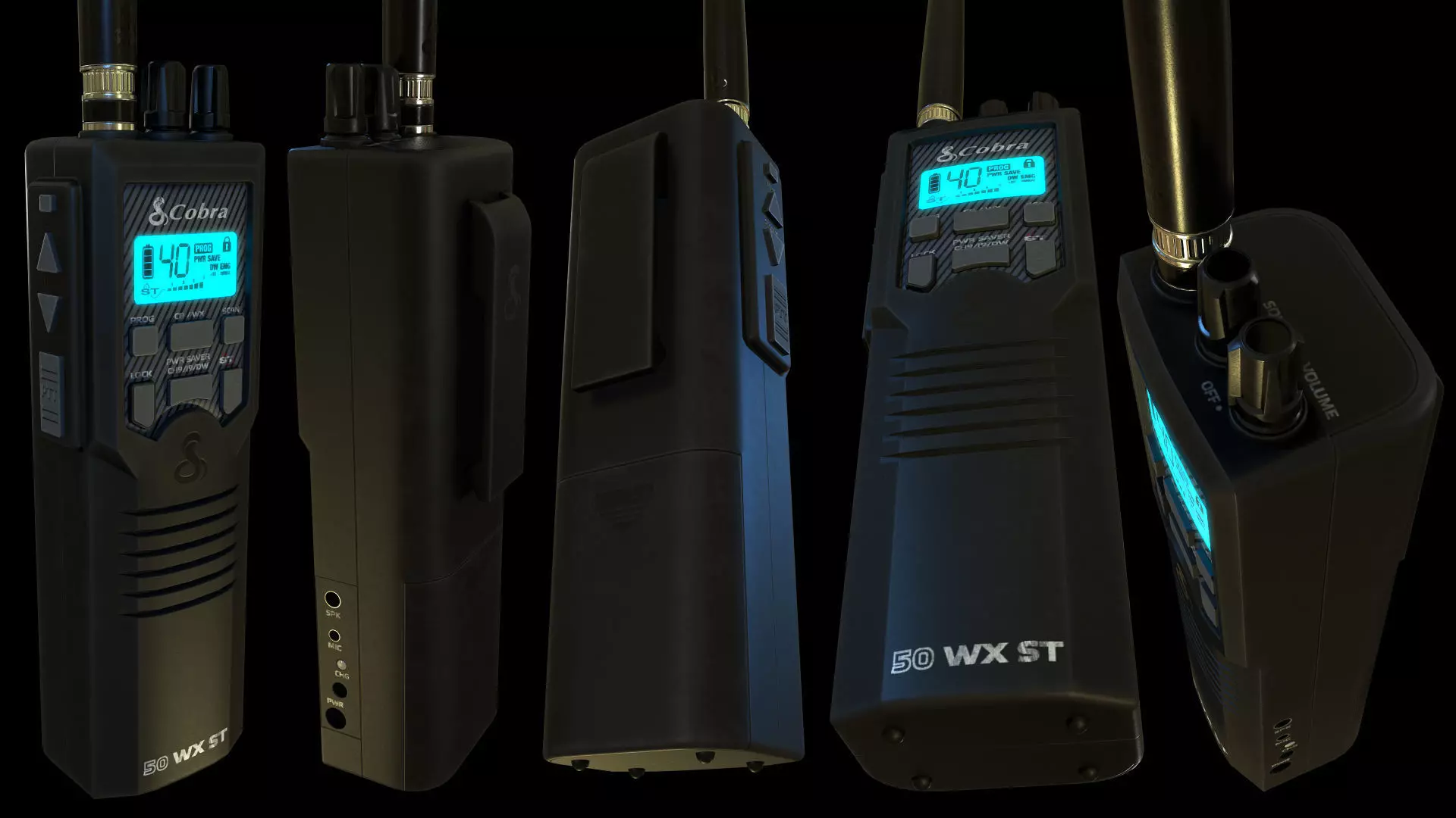 Cobra HH 50 WX ST Low-poly 3D model_0