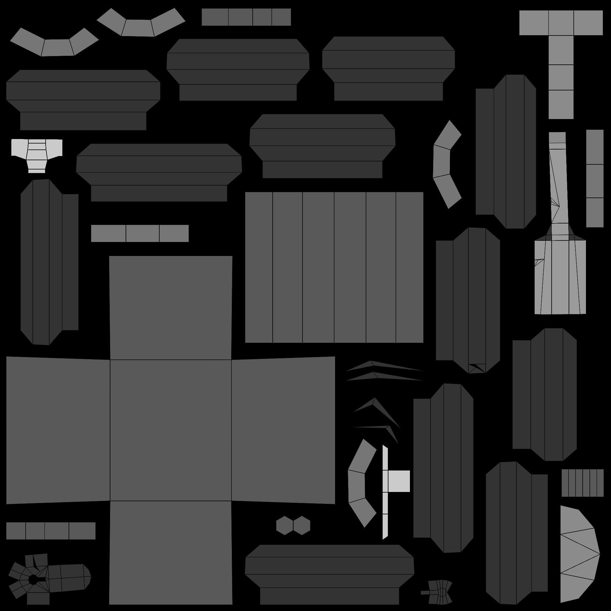 Treasure Chest Low-poly 3D model_22