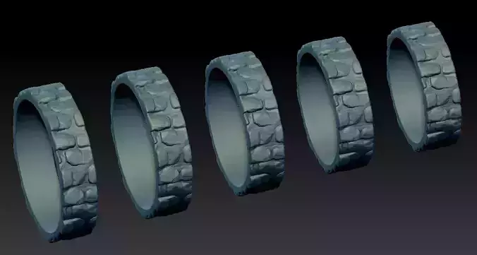 Ring Stonework 3D print model