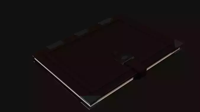 Highpoly Comicstyle Book