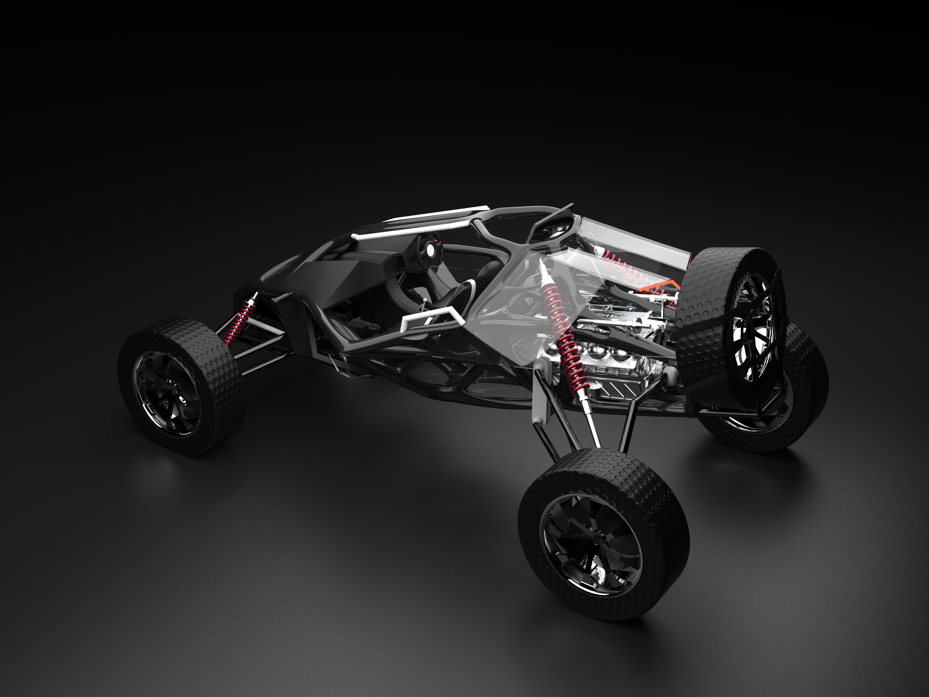 Off the Road  3D print model_11