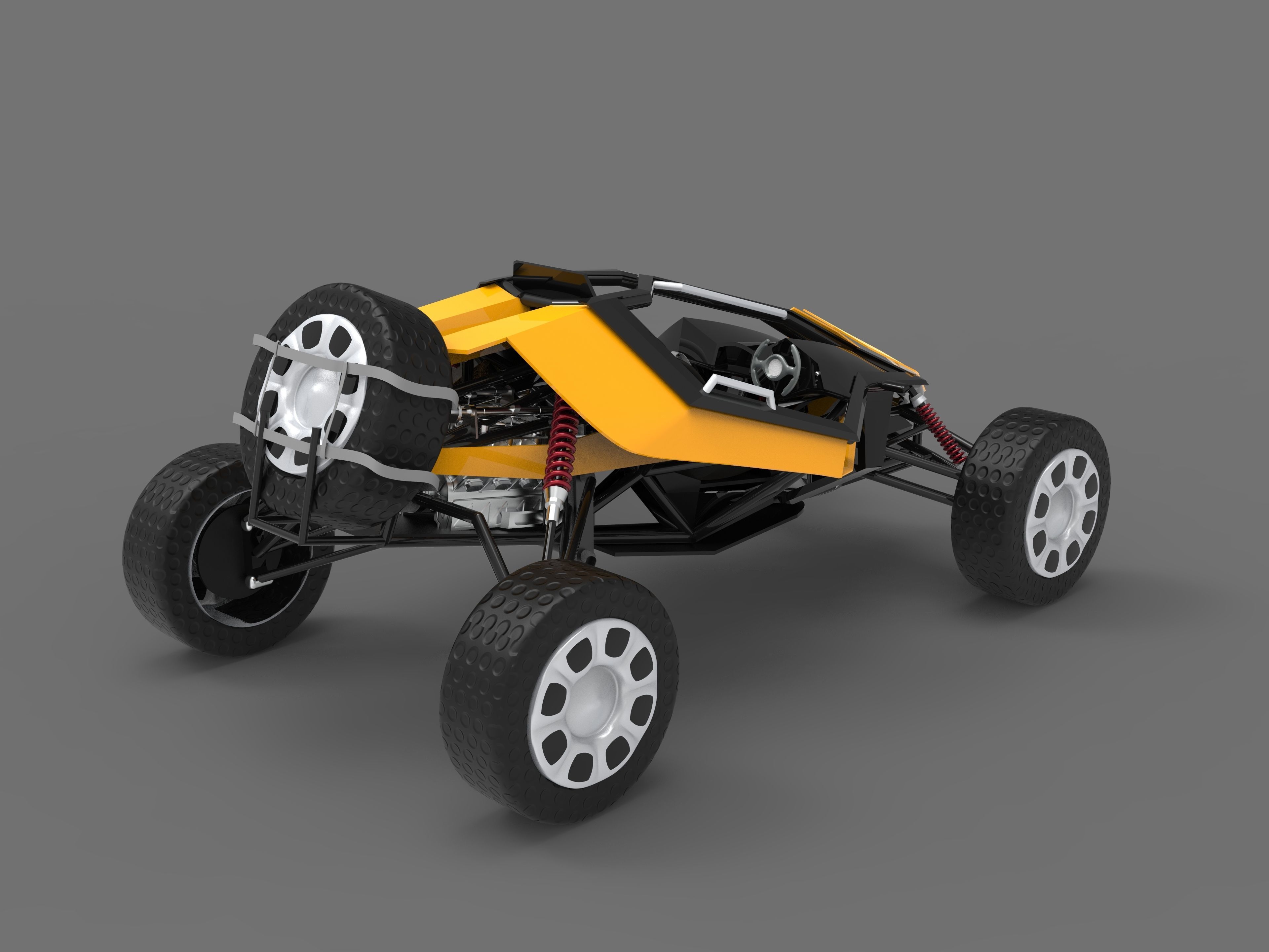 Off the Road  3D print model_1