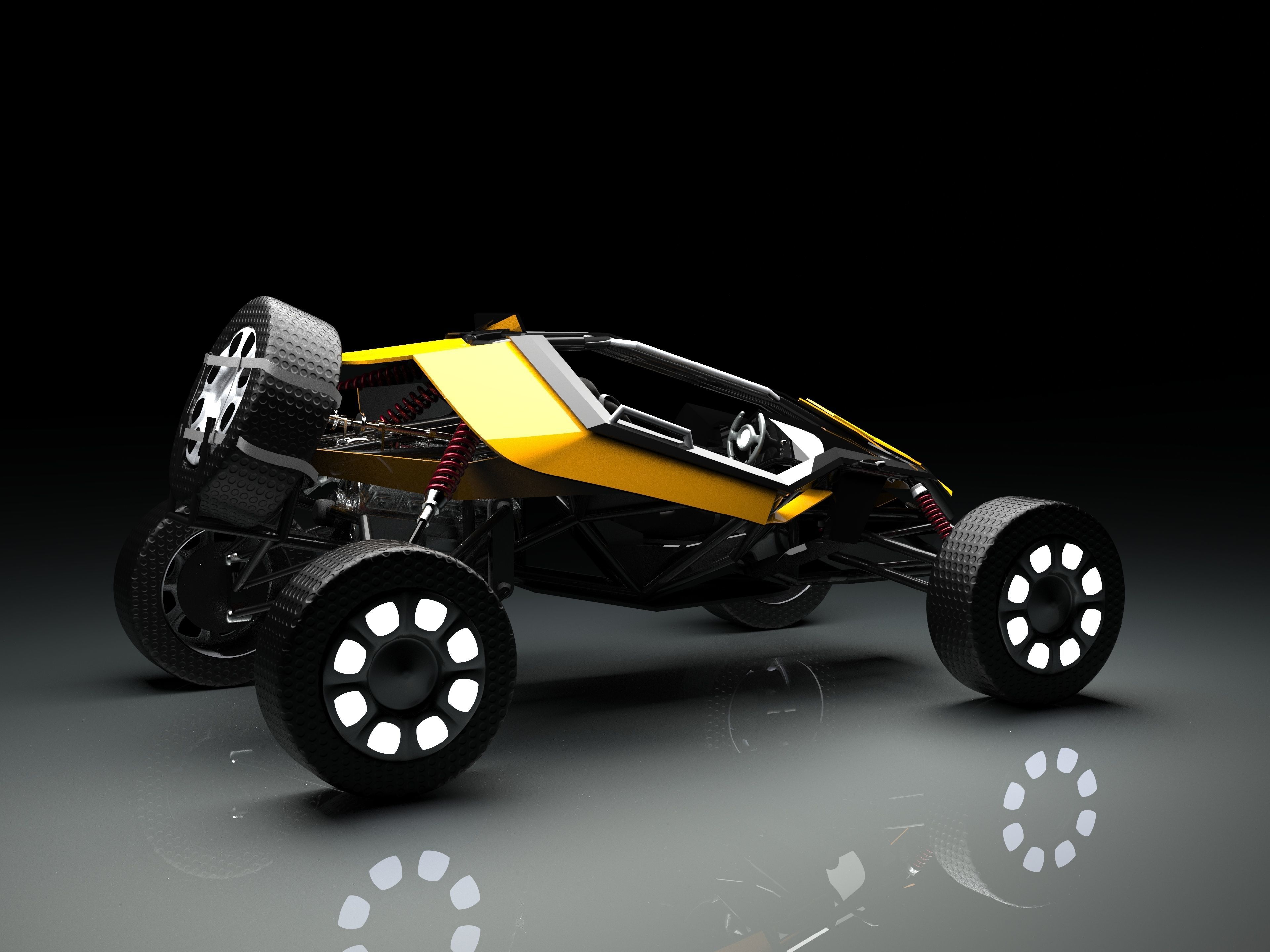 Off the Road  3D print model_9