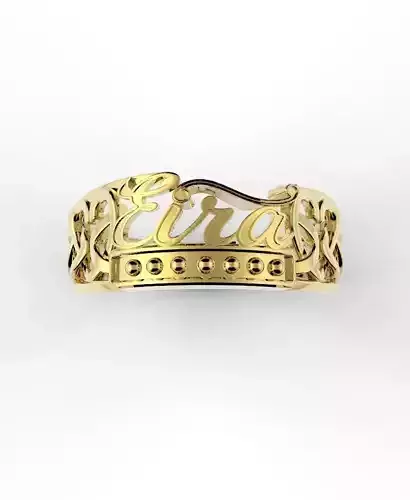 Eira name ring 3D print model