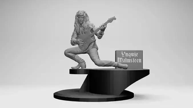 YNGWIE MALMSTEEN - 3D PRINTING 3D print model