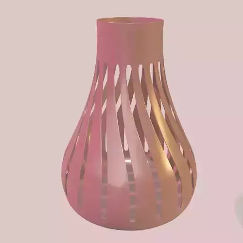 Fency Flower Vase Decoration Piece 3d Printable Model