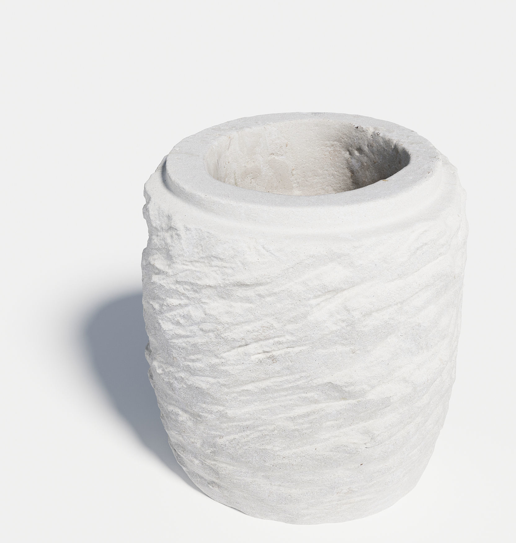 Stone Vase 3D model_1