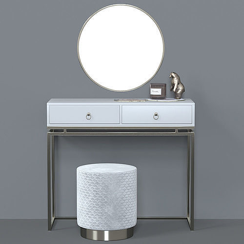 3d model of dressing table 3D model