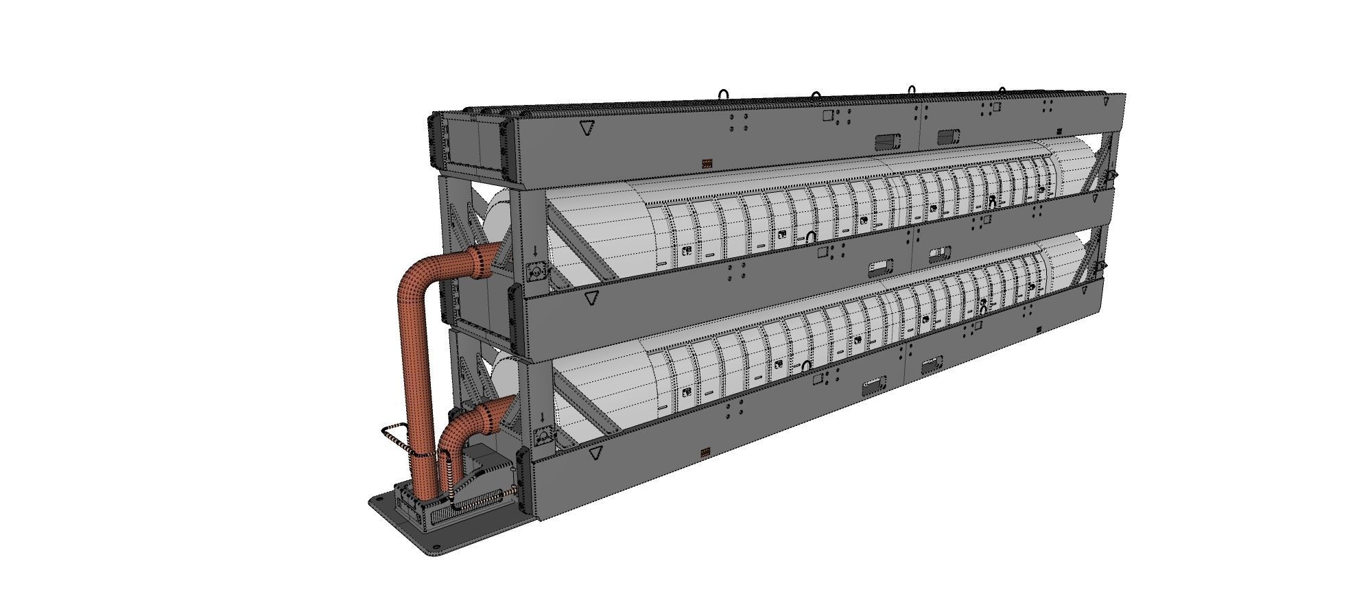 sci-fi Architecture kitbash 31 3D model_23