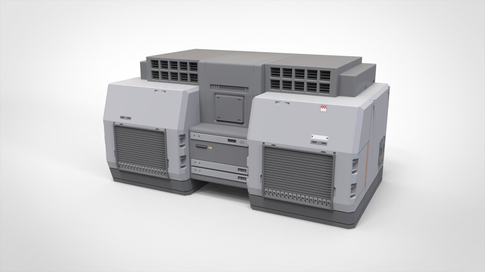 sci-fi Architecture kitbash 31 3D model_15