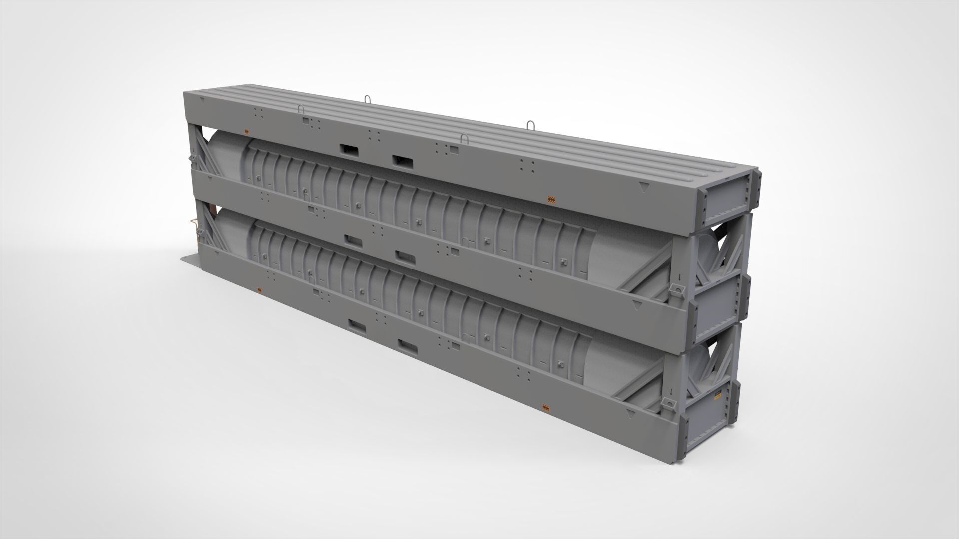 sci-fi Architecture kitbash 31 3D model_10