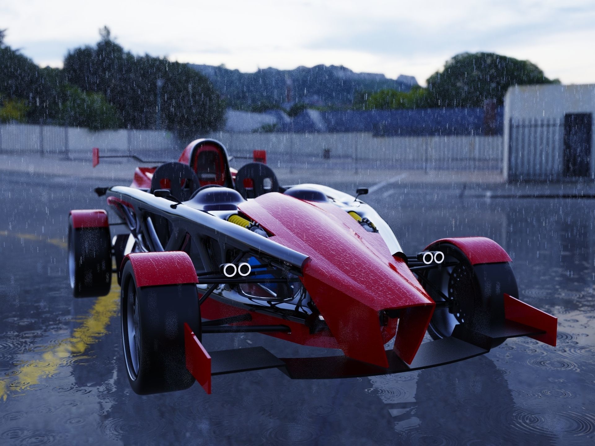 Ariel Atom generative design chassis 3D model_11