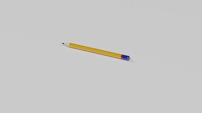 Pencil 3D model Free 3D model