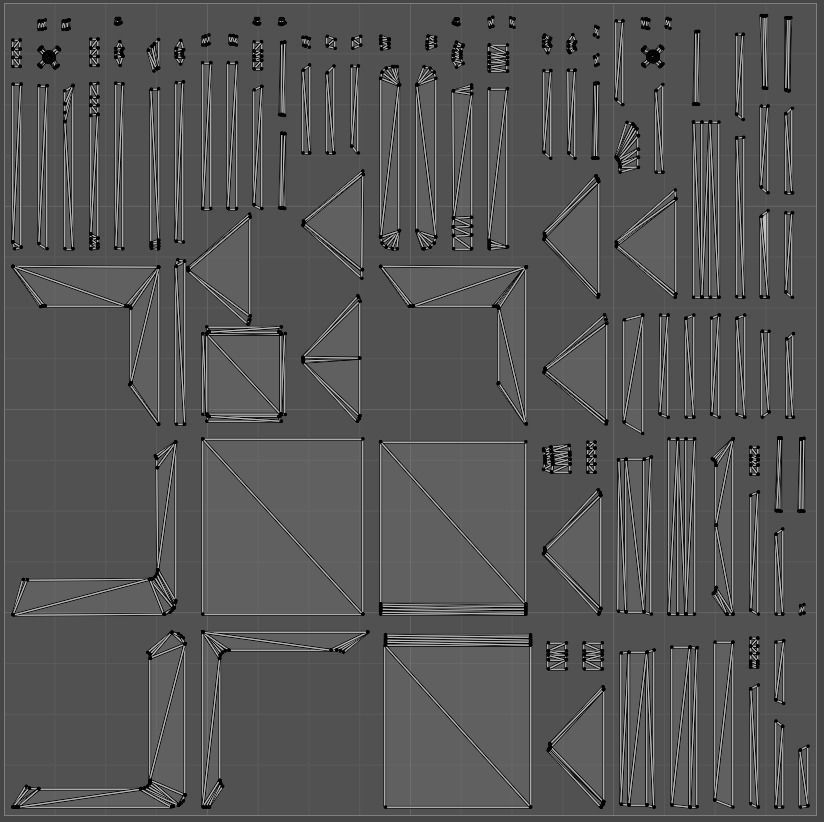 Sci-Fi Boxes Low-poly Free low-poly 3D model_7