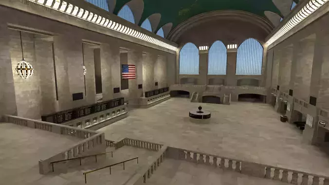 Grand Central Terminal Station 3D model